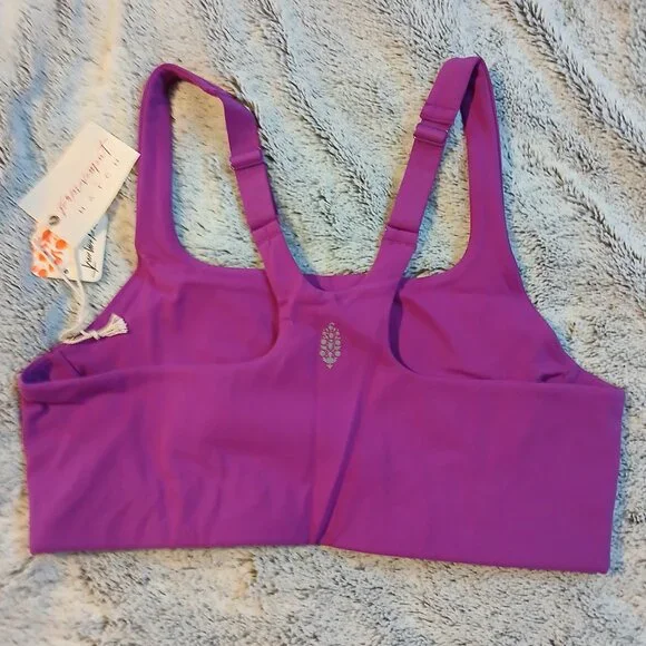 FP Movement X Hatch Never Better Sports Bra SZ S Purple  NWT - Picture 8 of 8